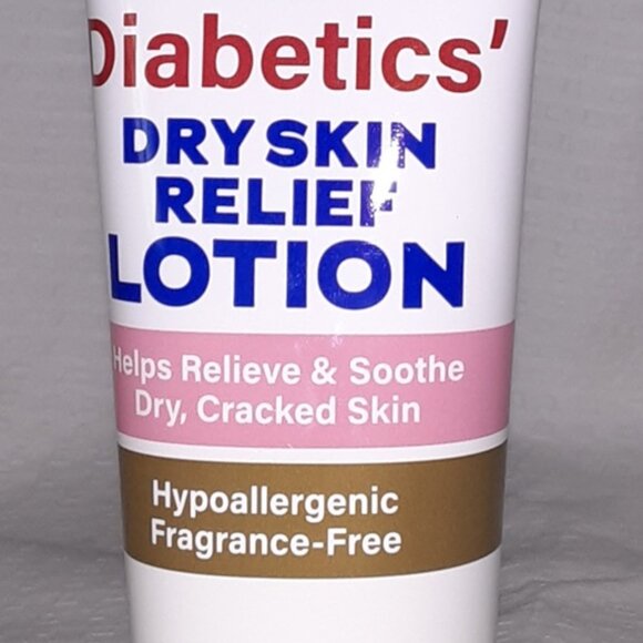 Diabetics Dry Skin Relief Lotion with Aloe (3 Pack) Relieves & Soothes Dry Crack - Picture 2 of 3